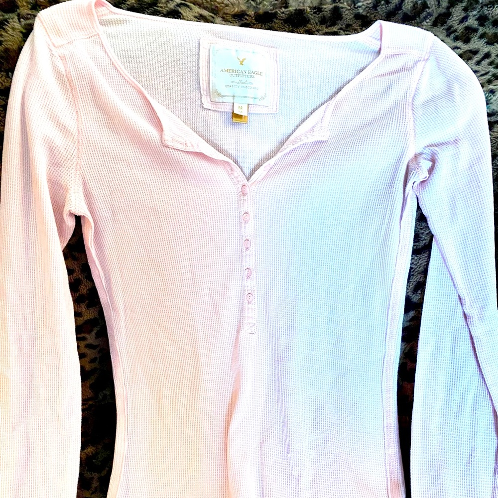 American Eagle Thermal Style Top